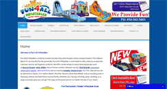 Desktop Screenshot of fun4allinflatables.com